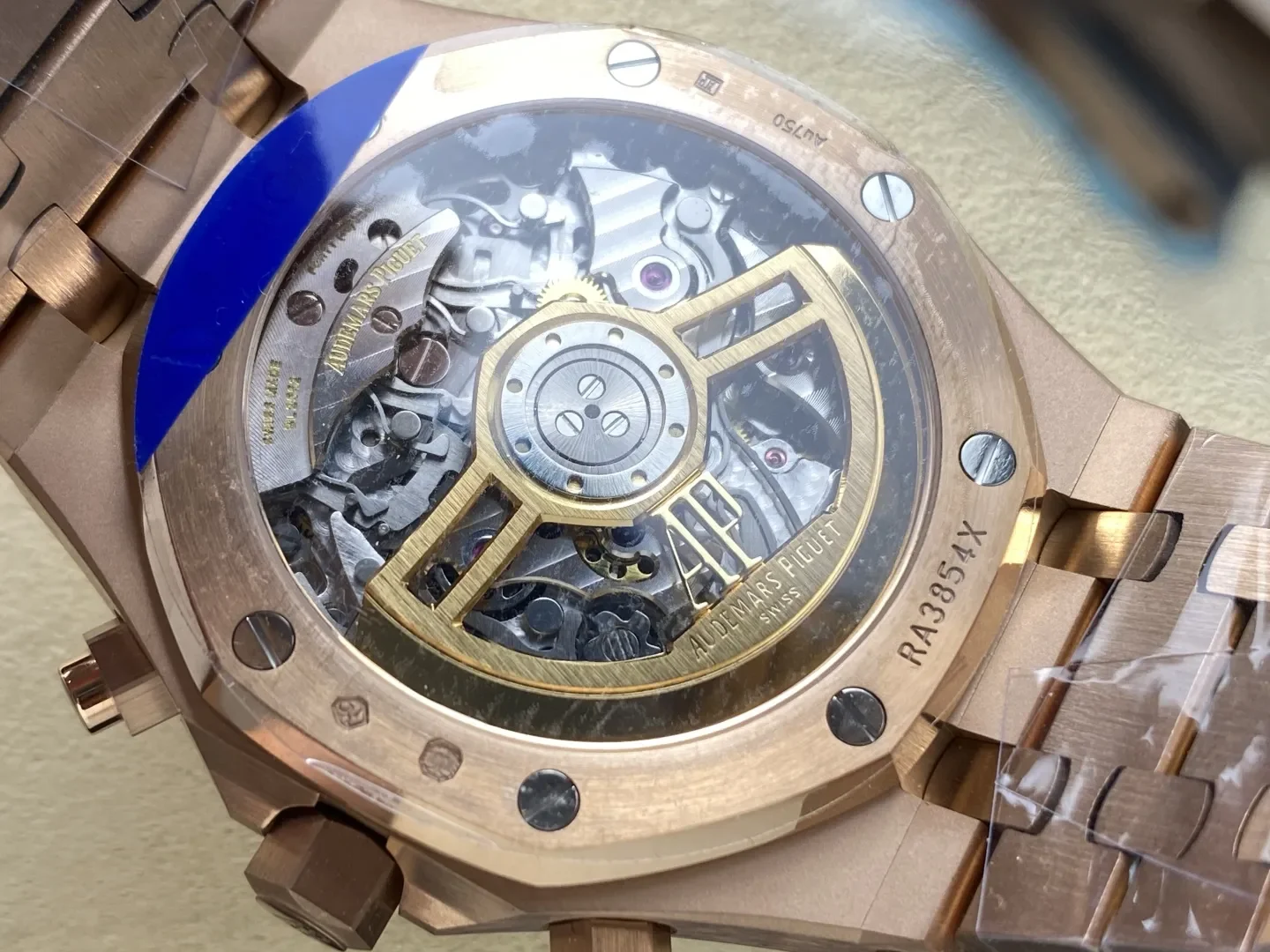 APS공장 오데마피게 로얄오크 크로노그래프 그린 다이얼 41mm 26240 RG