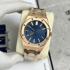APS공장 오데마피게 로얄오크 청판 다이얼 로즈골드 금통 15500