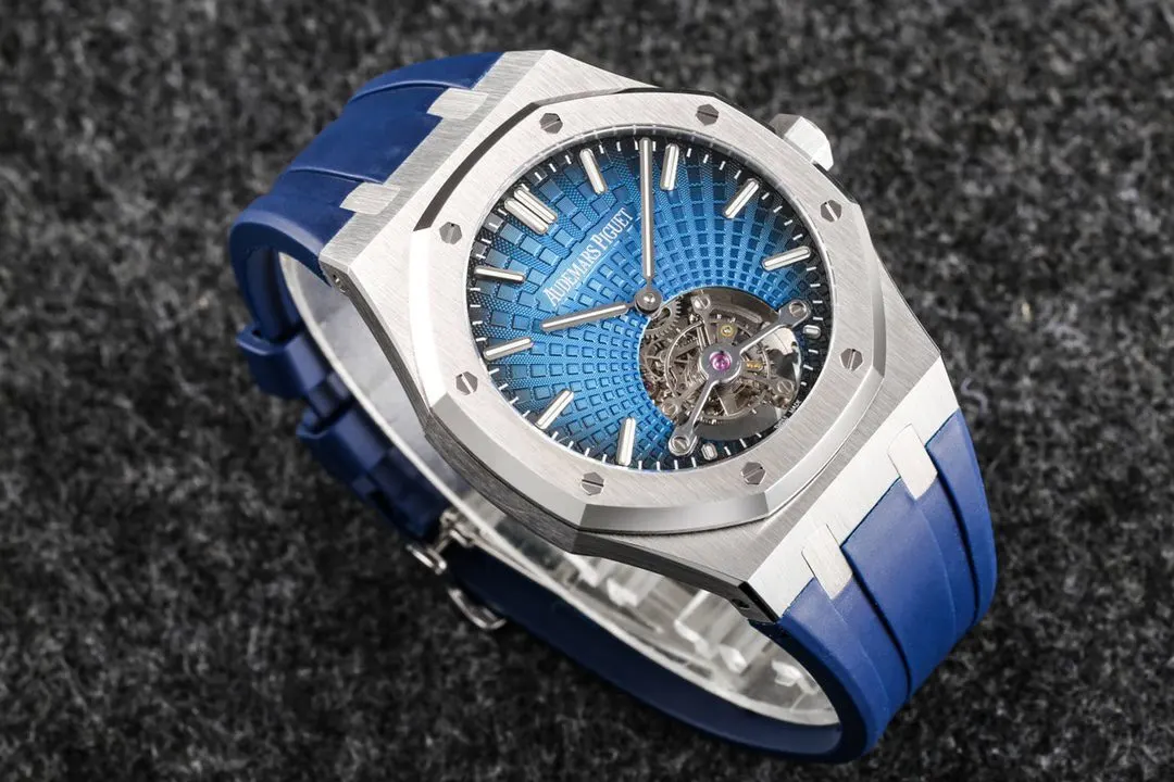 R8공장 오데마피게 로얄오크 셀프와인딩 플라잉 투르비용 26522TI.OO.1220TI.01