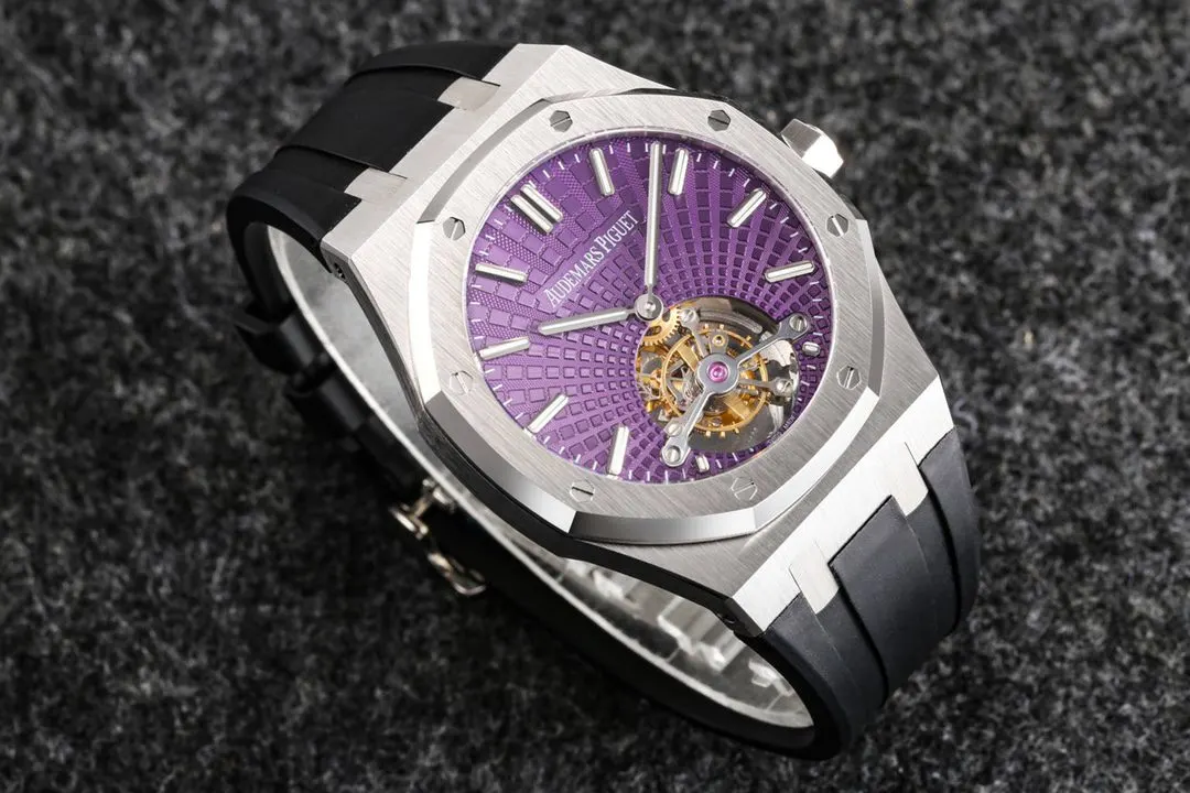 R8공장 오데마피게 로얄오크 셀프와인딩 플라잉 투르비용 26522BC.OO.1220BC.01