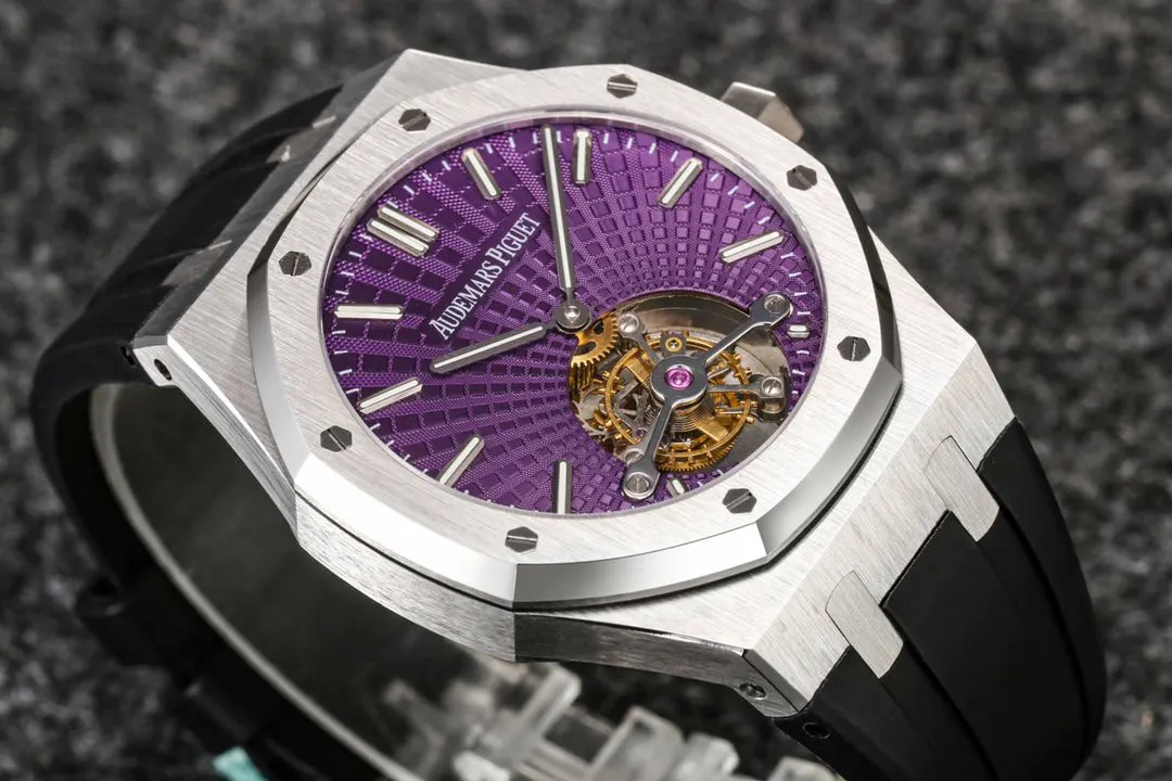 R8공장 오데마피게 로얄오크 셀프와인딩 플라잉 투르비용 26522BC.OO.1220BC.01