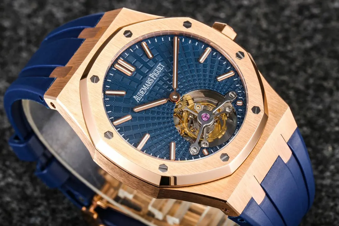 R8공장 오데마피게 로얄오크 셀프와인딩 플라잉 투르비용 26522OR.OO.1220OR.01