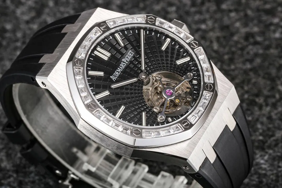 R8공장 오데마피게 로얄오크 셀프와인딩 플라잉 투르비용 26521BC.ZZ.1220BC.01