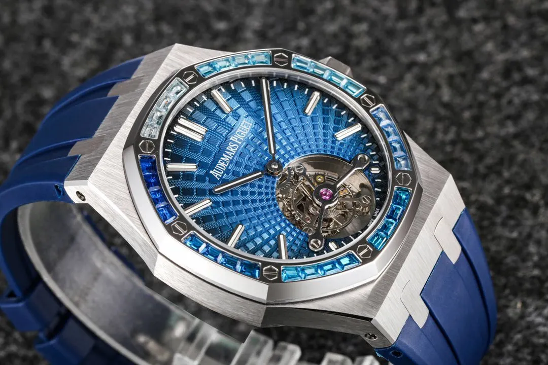 R8공장 오데마피게 로얄오크 셀프와인딩 플라잉 투르비용 26521PT.YY.1220PT.01