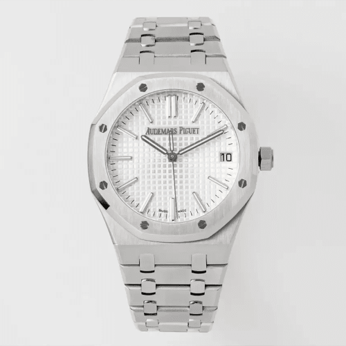 APS공장 오데마피게 로얄오크 50주년 한정판 화이트 다이얼 41mm 15510