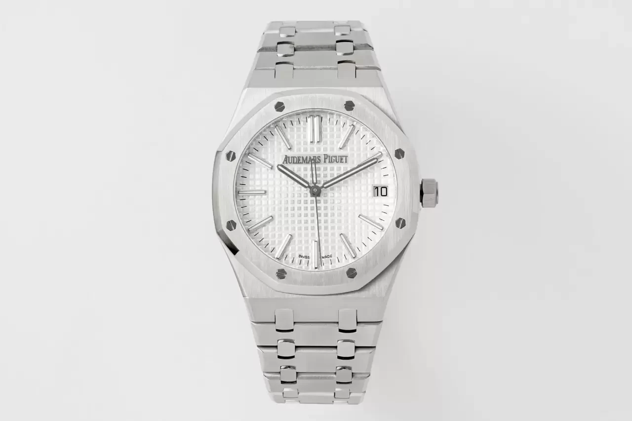 APS공장 오데마피게 로얄오크 50주년 한정판 화이트 다이얼 41mm 15510