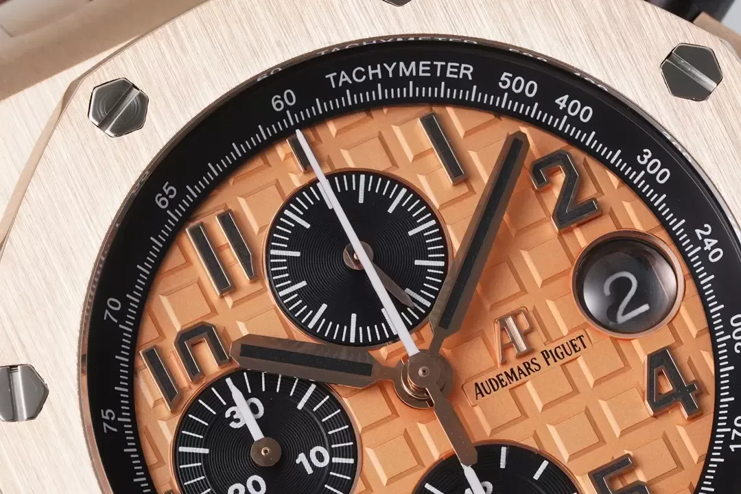 APF공장 오데마피게 로얄오크 오프쇼어 살몬 다이얼 로즈골드 금통 26470