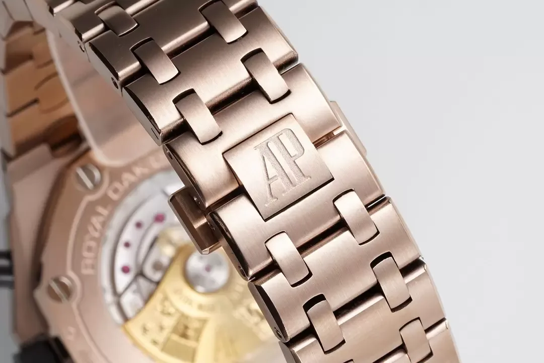 APF공장 오데마피게 로얄오크 오프쇼어 살몬 다이얼 로즈골드 금통 26470