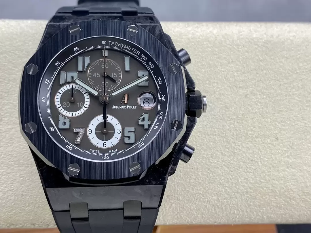 APF공장 오데마피게 로열오크 오프쇼어 크로노그래프 블랙 카본 42mm 26205AU