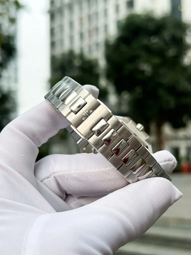 파텍필립 큐비투스 그린 다이얼 스틸 5821