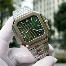 파텍필립 큐비투스 그린 다이얼 스틸 5821