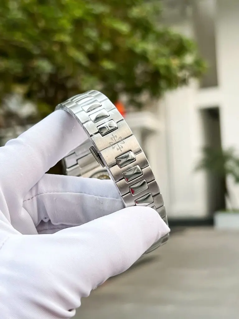 파텍필립 큐비투스 청판 다이얼 스틸 5821