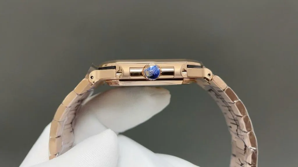 파텍필립 큐비투스 브라운 다이얼 로즈골드 금통 5821