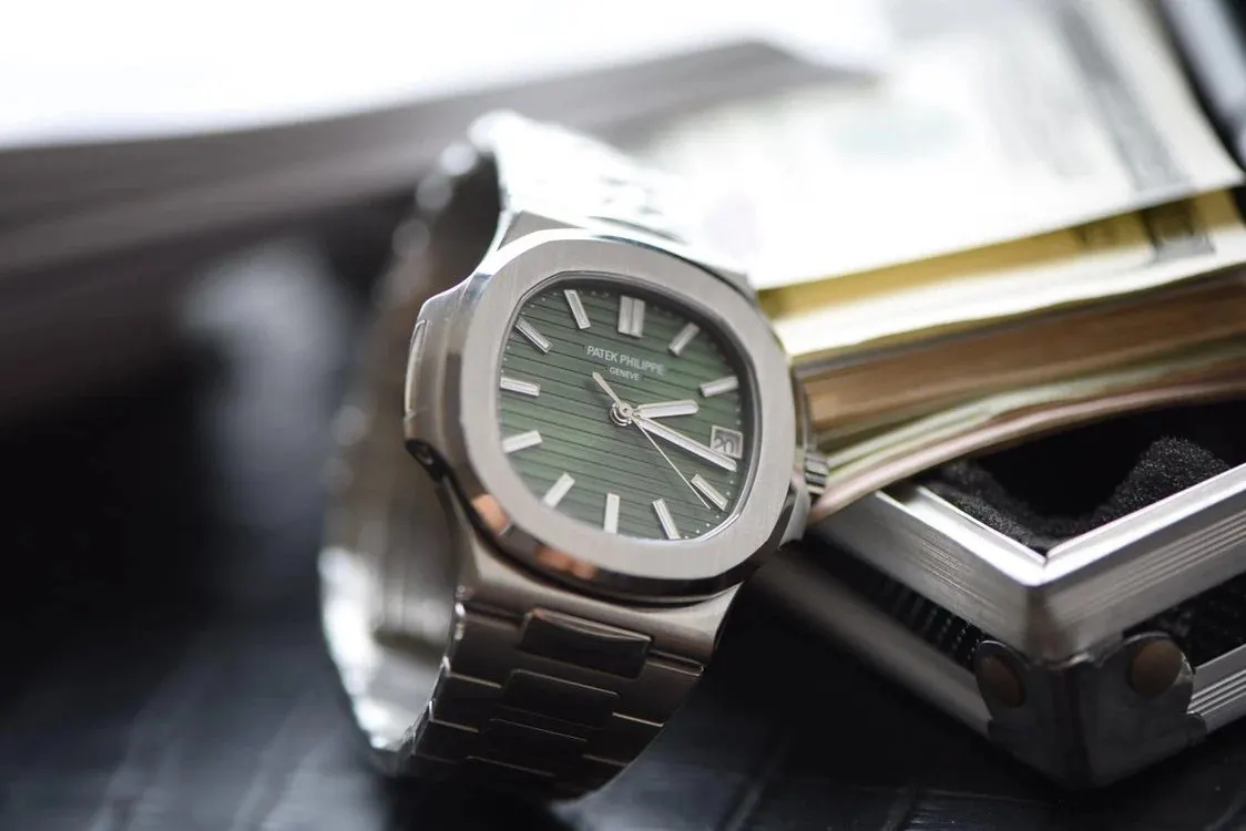 3K 공장 파텍필립 그린 다이얼 노틸러스 5711 1A-014
