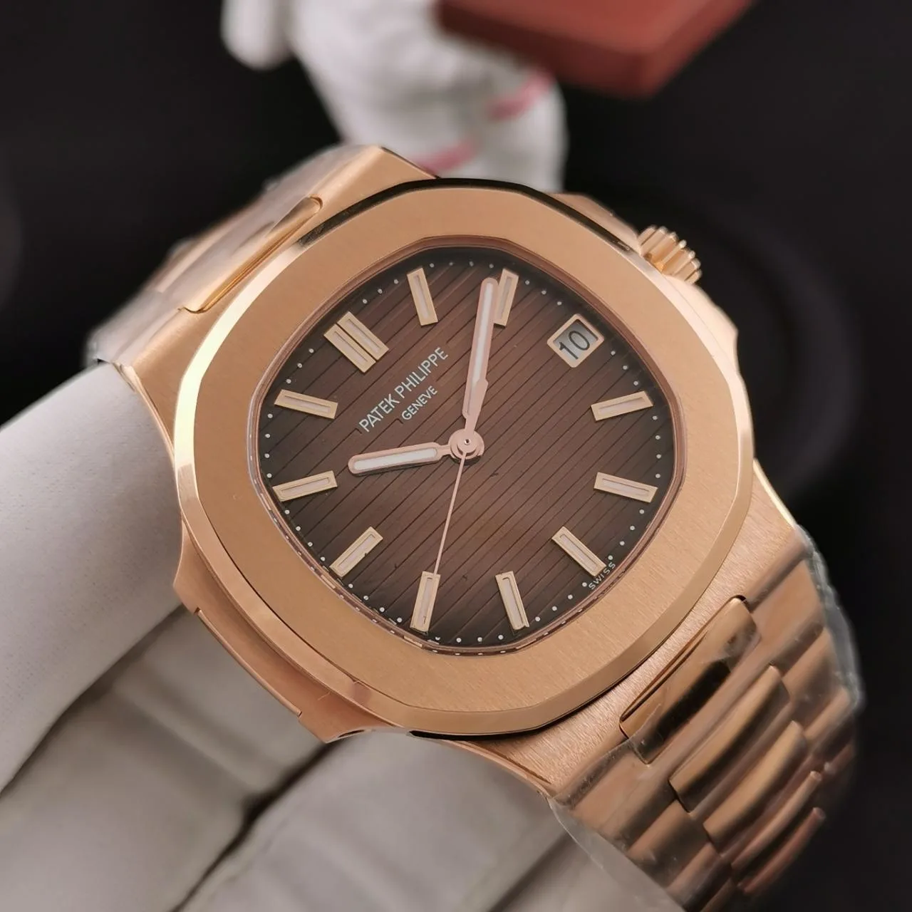 3K 공장 파텍필립 브라운 다이얼 노틸러스 금통 5711