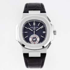 3K공장 파텍필립 노틸러스40주년 리미티드 에디션 청판 다이얼 가죽밴드 5980