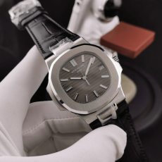 3K공장 파텍필립 노틸러스 그레이 다이얼 가죽밴드 5711