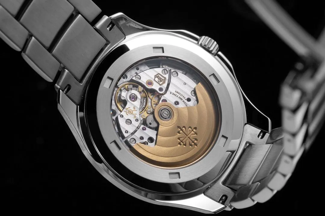 3K공장 파텍필립 아쿠아넛 블랙 다이얼 스틸 5167A