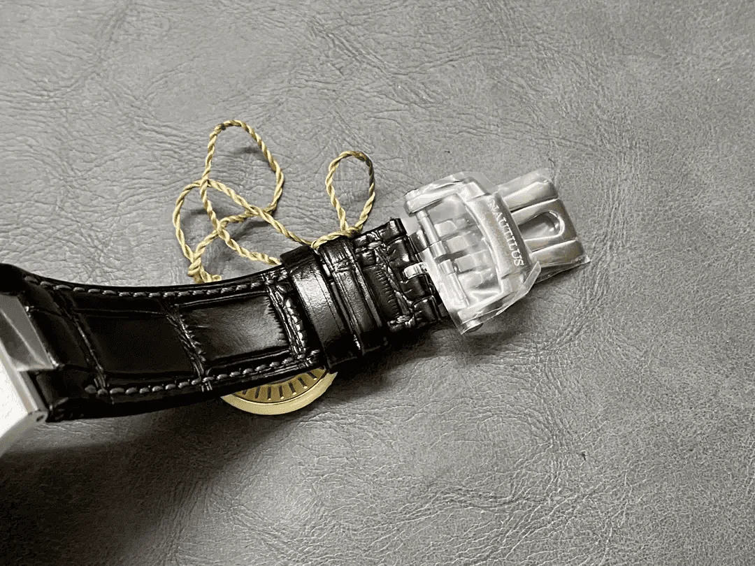 PPF공장 V2 파텍필립 노틸러스 문페이즈 청판 가죽 밴드 5712