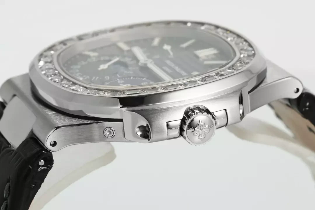 PPF공장 파텍필립 노틸러스 문페이즈 청판 다이얼 다이아 베젤 5712