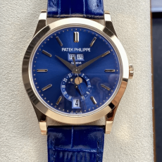 PPF공장 파텍필립 애뉴얼캘린더 청판 다이얼 로즈골드 금통 5396R-001