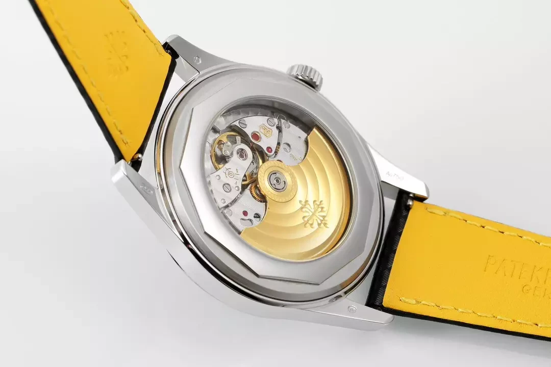 PPF공장 파텍필립 칼라트라바 6007G 블랙/옐로우 다이얼 6007G