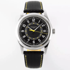 PPF공장 파텍필립 칼라트라바 6007G 블랙/옐로우 다이얼 6007G