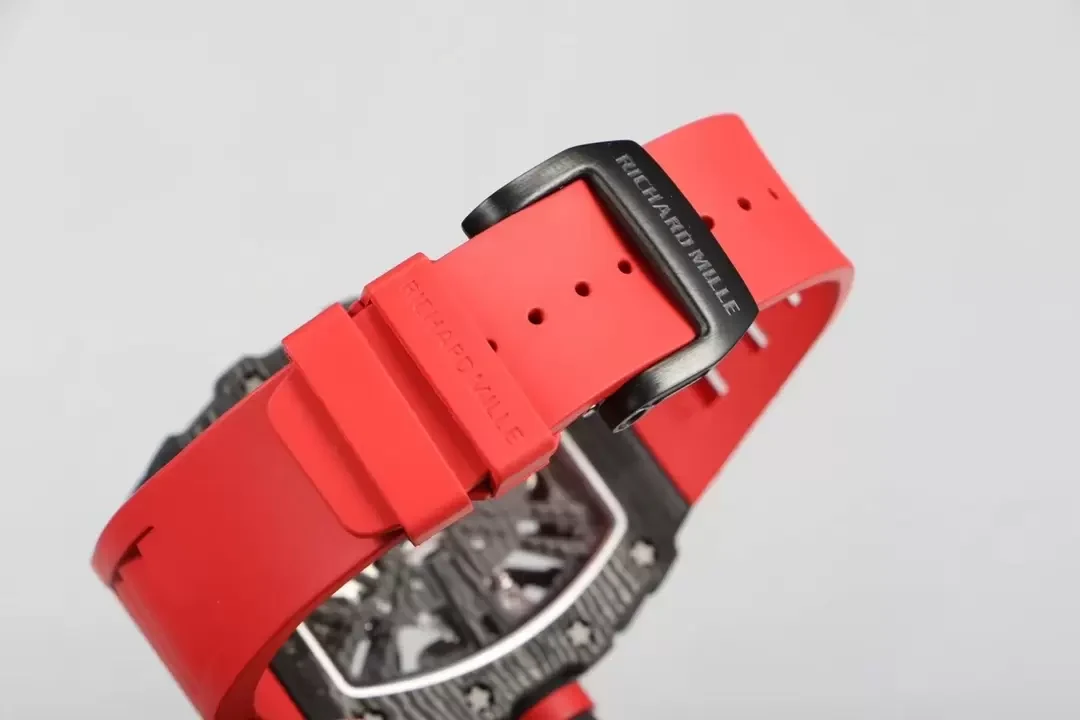 RM공장 리차드밀 RM12-01 투르비용 리미티드 에디션 블랙카본 레드 밴드