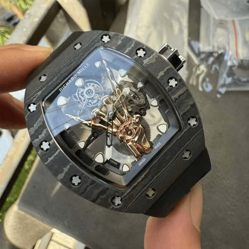 YS공장 리차드밀 RM66 수동 와인딩 플라잉 투르비용 한정판