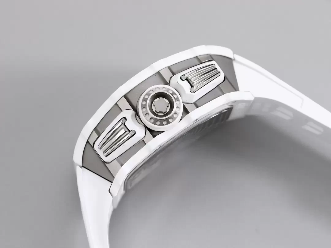 KV공장 리차드밀 르망 화이트 카본 케이스 한정판 / 화이트 러버밴드