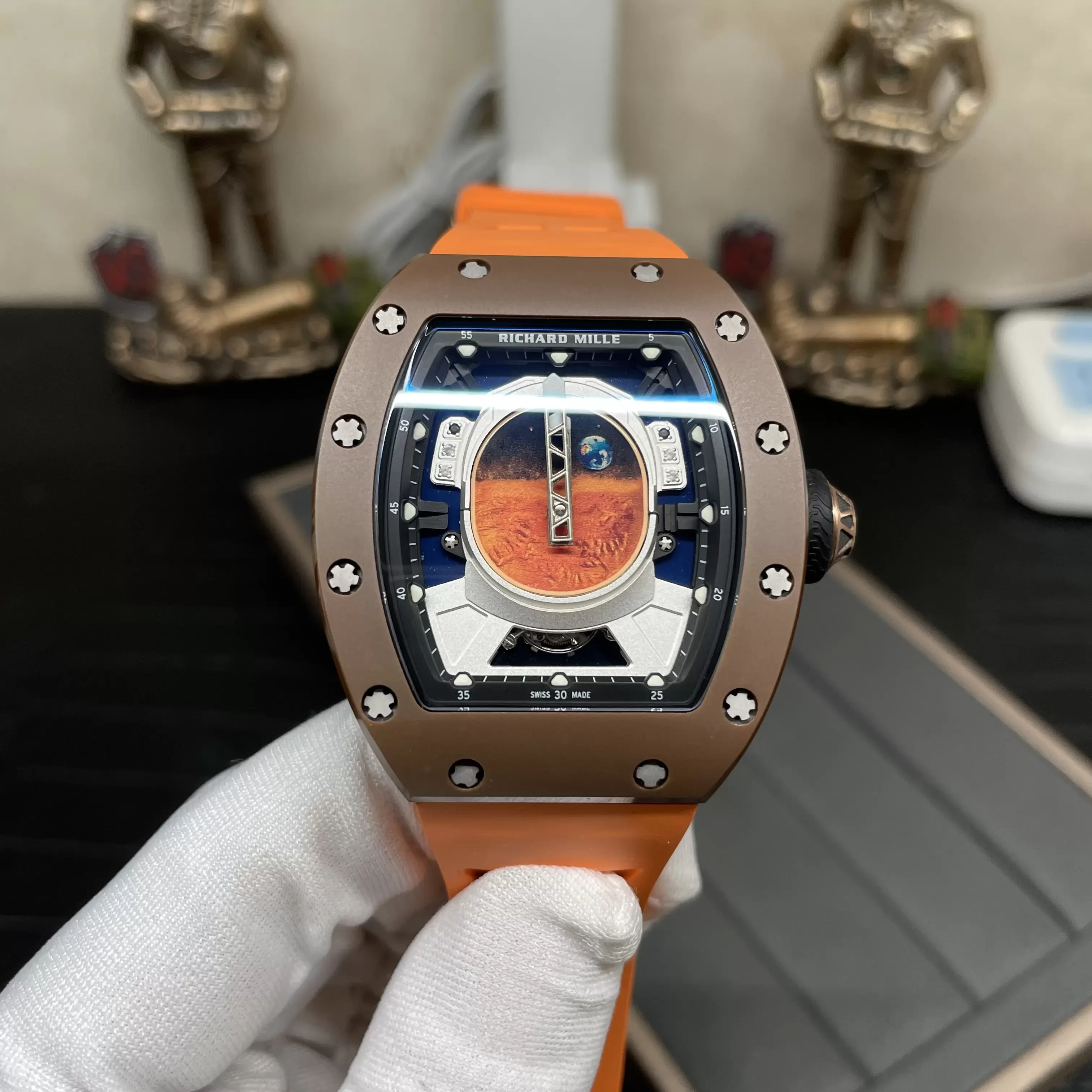 YS공장 리차드밀 RM 52-05 투르비용 퍼렐 윌리엄스 브라운