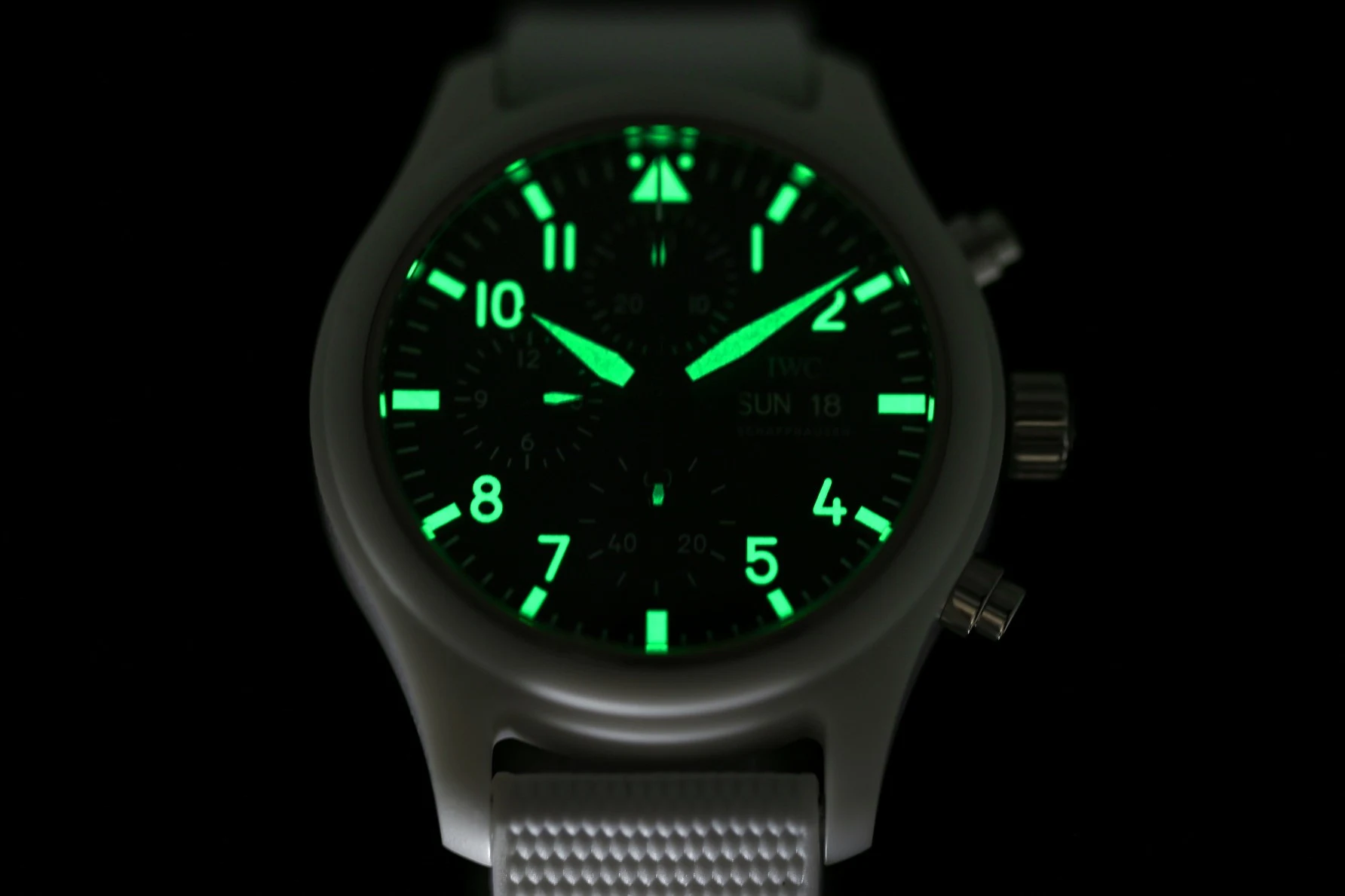 TW공장 IWC 파일럿 크로노그래프 탑건 IW389105