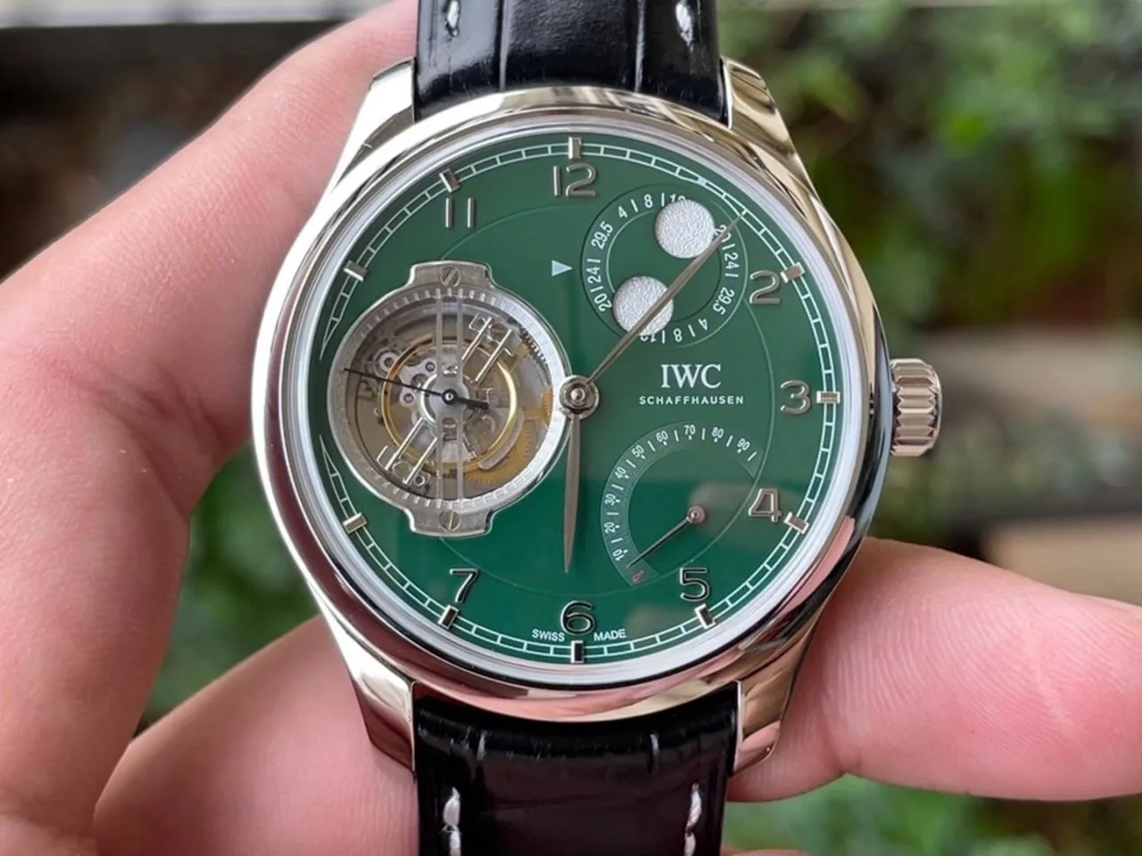 BBR 공장 IWC 포르투기저 항력 투르비옹 