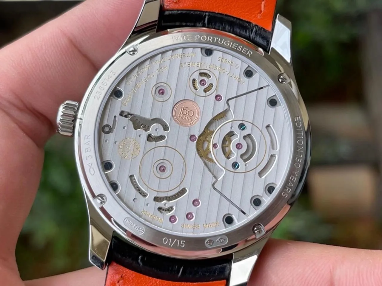 BBR 공장 IWC 포르투기저 항력 투르비옹 