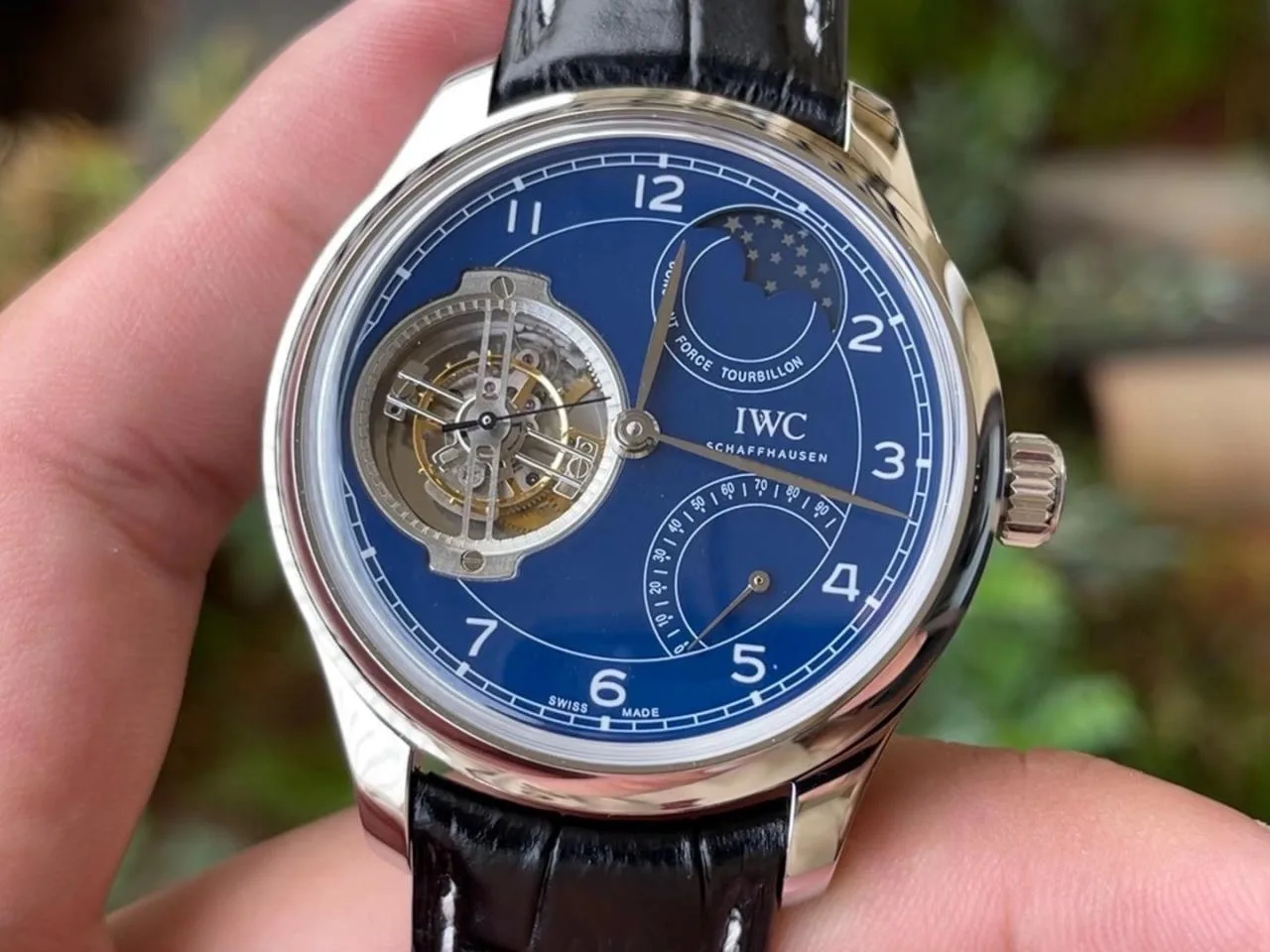 BBR 공장 IWC 포르투기저 항력 투르비옹 