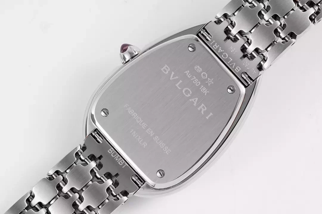 BV공장 불가리 세르펜티 세두토리 스틸 다이아 베젤 화이트 다이얼 103361