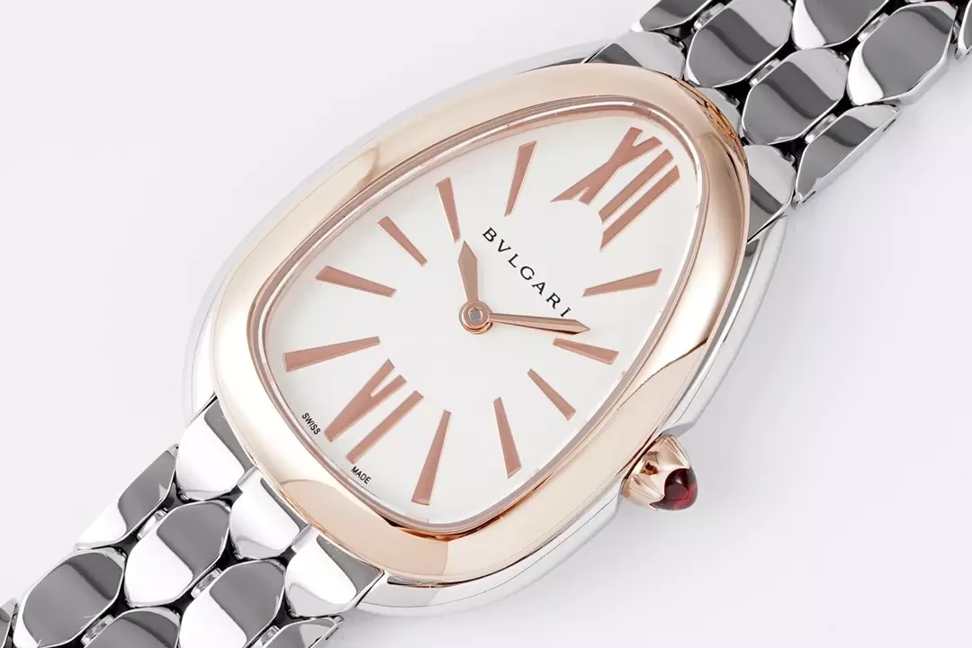 BV공장 불가리 세르펜티 세두토리 로즈골드 베젤 화이트 다이얼 103144