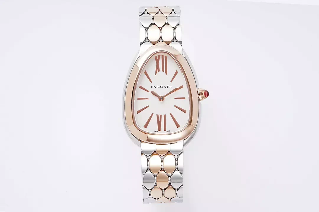 BV공장 불가리 세르펜티 세두토리 로즈골드 콤비 화이트 다이얼 103948