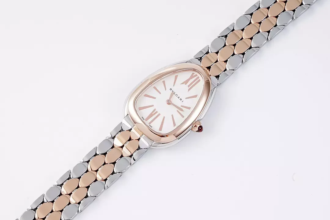 BV공장 불가리 세르펜티 세두토리 로즈골드 콤비 화이트 다이얼 103948