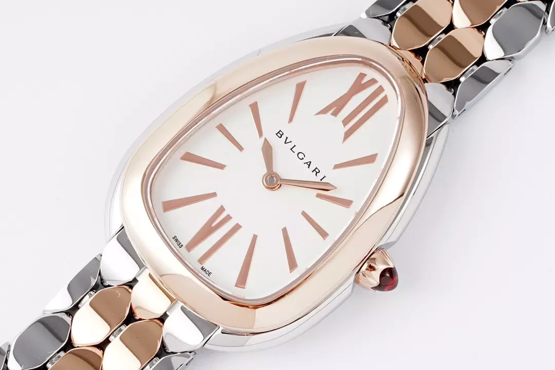 BV공장 불가리 세르펜티 세두토리 로즈골드 콤비 화이트 다이얼 103948