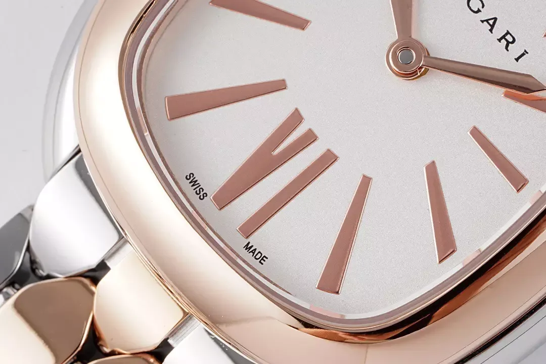 BV공장 불가리 세르펜티 세두토리 로즈골드 콤비 화이트 다이얼 103948