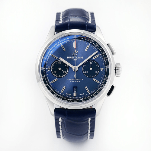 GF공장 브라이틀링 프리미어 B01 크로노그래프 청판 다이얼 AB0118A61C1P1