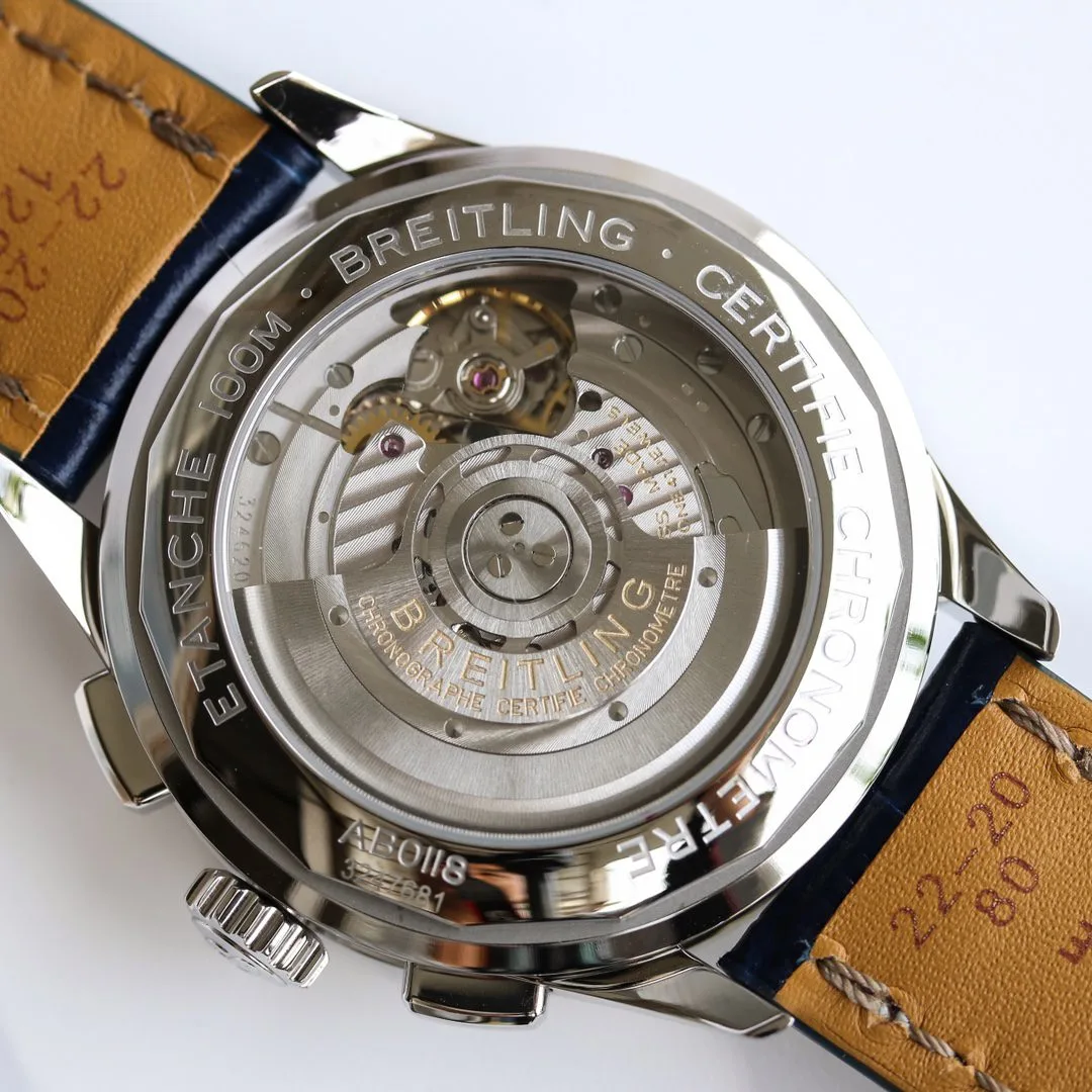 GF공장 브라이틀링 프리미어 B01 크로노그래프 벤틀리 뮬리너 AB0118A71G1P1