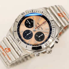 GF공장 브라이틀링 크로노맷 살몬 다이얼 42mm AB0134101K1A1