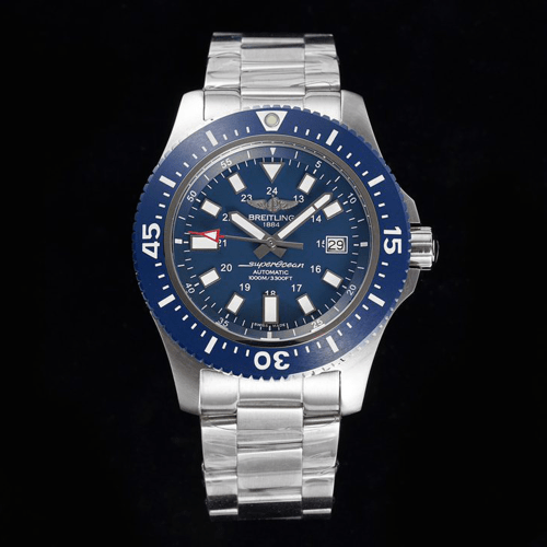 TF공장 브라이틀링 슈퍼 오션 스페셜 청판 다이얼 44mm Y1739316