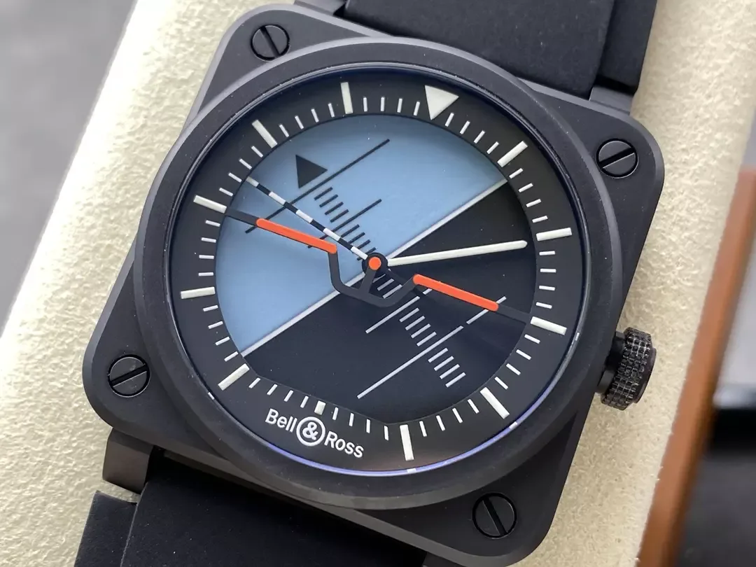 M+공장 벨앤로스 BR 03 BR03A-HRZ-CE 블루/블랙 다이얼