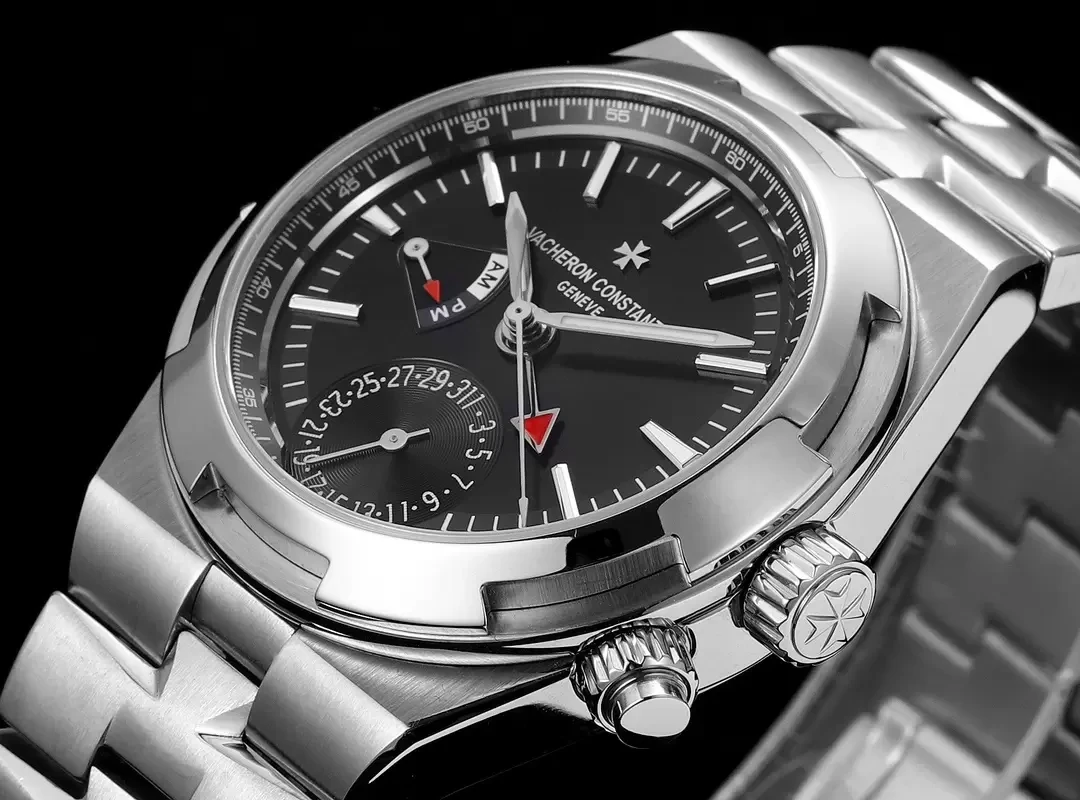 PZ공장 바쉐론콘스탄틴 오버시즈 듀얼타임 블랙 다이얼 7900V