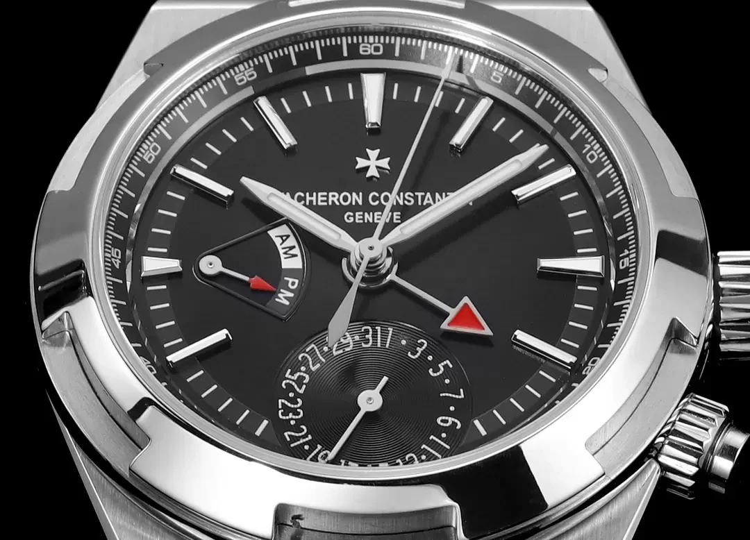 PZ공장 바쉐론콘스탄틴 오버시즈 듀얼타임 블랙 다이얼 7900V