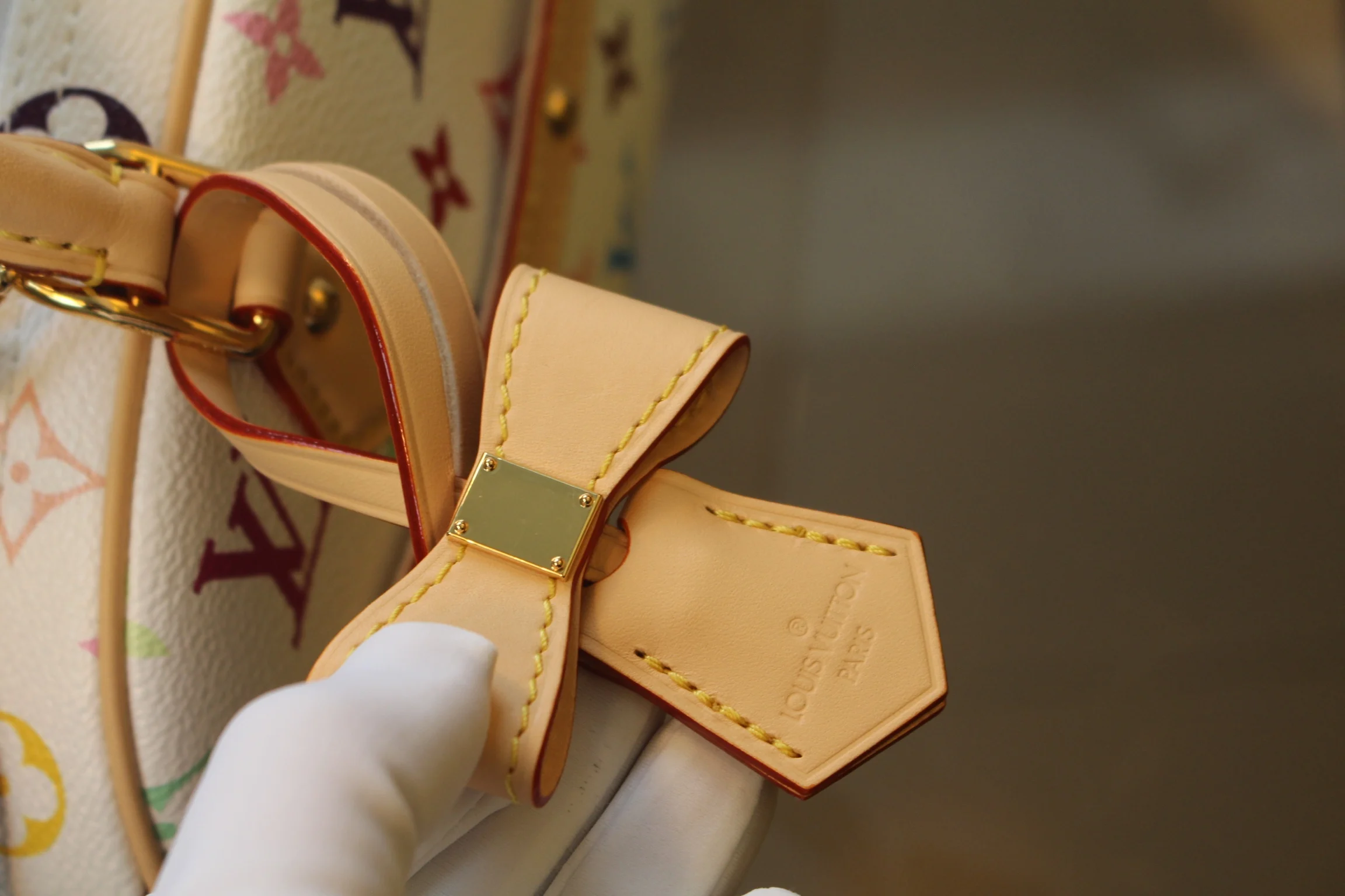 루이비통 x 무라카미 타카시 핸드백 이스트 웨스트 멀티컬러 M13084