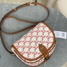 셀린느 트리옹프 미디엄 폴코 크로스 백 191502